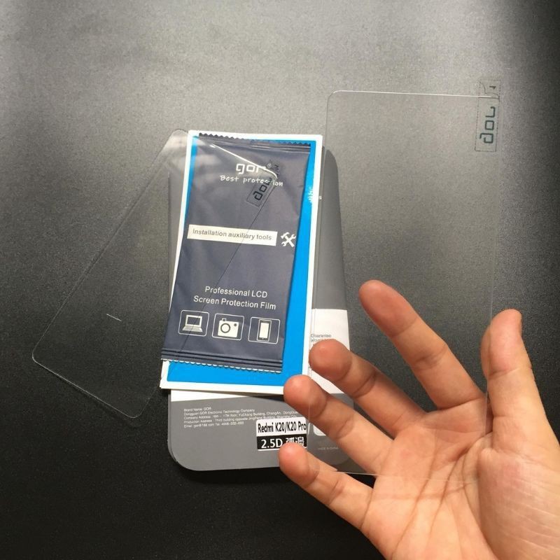 Bộ 2 kính cường lực GOR xiaomi redmi K60/K60 Pro/xiaomi 13/ note 9s /,redmi note7,k30,k30 pro full box chính hãng