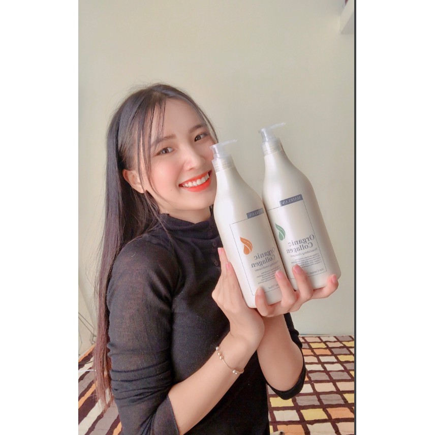 [CHÍNH HÃNG] DẦU GỘI XẢ NGĂN RỤNG CHỐNG XƠ RỐI MAIRLAN ORGANIC COLLAGEN NOURSHING 750ML*2 - 0130 | BigBuy360 - bigbuy360.vn