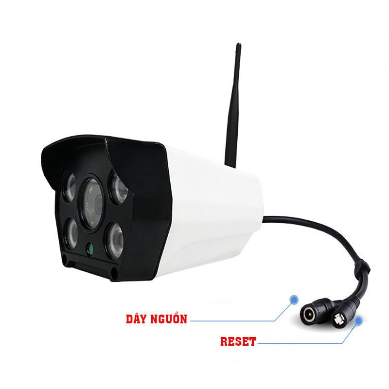 Camera Wifi Giám Sát Không Dây Ngoài Trời Yoosee Z5100 - 4 Đèn LED - HD 720P - Chống Nước - Hồng Ngoại Quay Đêm