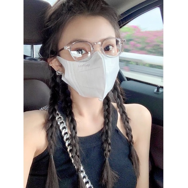 Tóc giả tết hình con rết nhiều màu size 45cm - Khanturban.vn