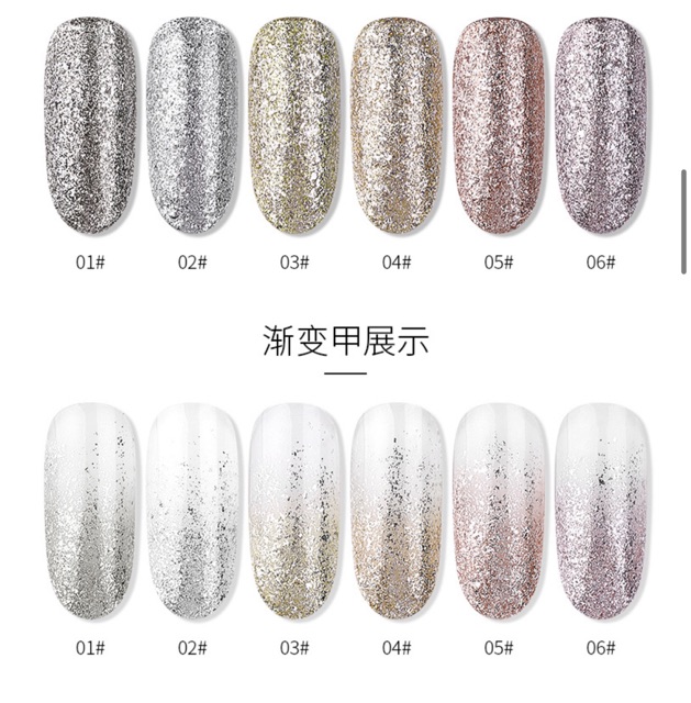 Gel nhũ ( bảng màu ở hình cuối ) | BigBuy360 - bigbuy360.vn