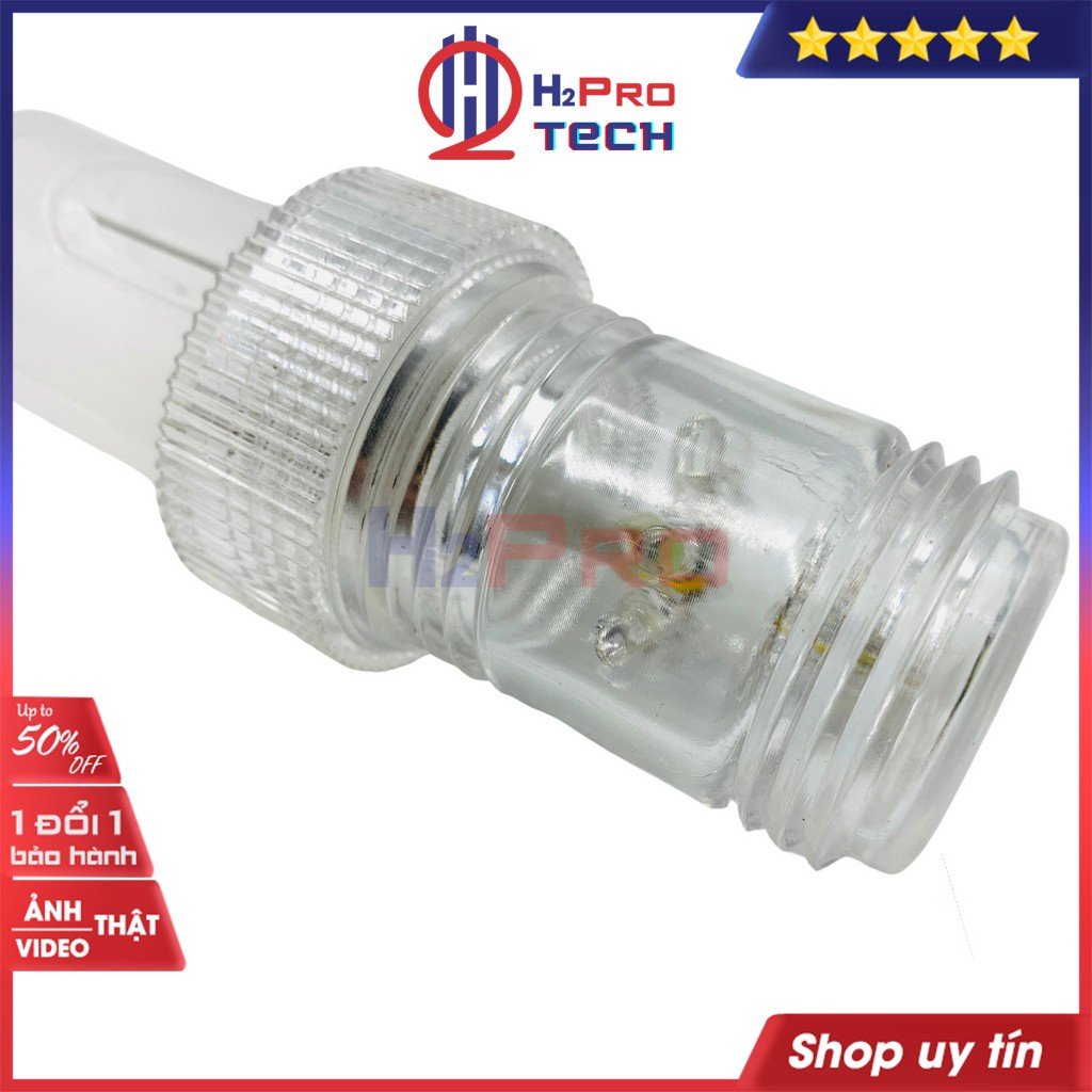 Đèn Chớp Cảnh Báo, Đèn Báo Hiệu Tàu Biển H2pro Nháy Trắng Hoặc Đỏ Cao Cấp, Thu Hút Khách Hàng (Tặng Pin Đại)-H2Pro Tech