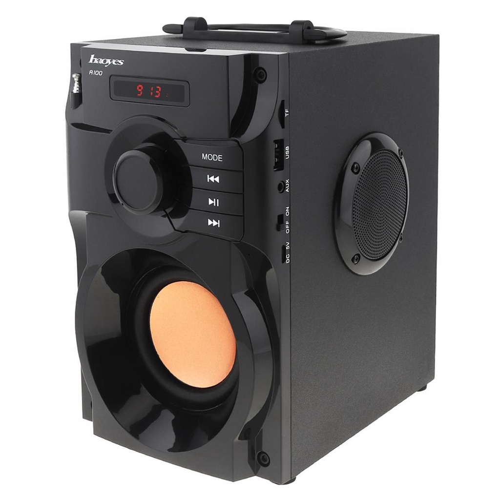 Loa Nghe nhạc Bluetooth Cao Cấp Super Bass RS - A100 (có điều khiển từ xa) - Loa hát karaoke {SIÊU SALE}