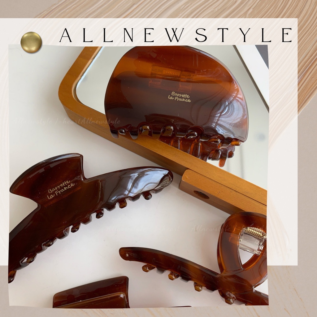 Barrette la France Caramel kẹp tóc Allnewstyle cô gái Pháp
