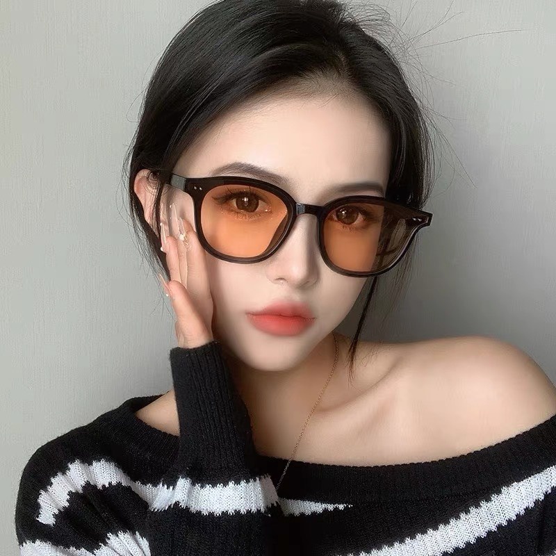 Kính Mắt Thời Trang Nam Nữ Orannge 2 Chấm Ngang Phiên Bản Mới