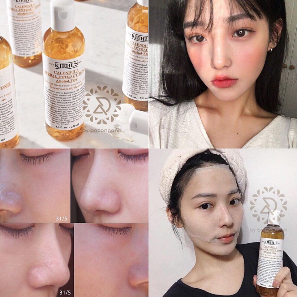 NƯỚC HOA HỒNG HOA CÚC CALENDULA HERBAL EXTRACT TONER KIEHL'S 40ml