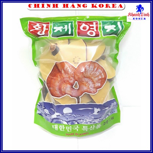 Nấm Linh Chi Hoàng Đế Hàn Quốc Thượng Hạng, Túi 1kg