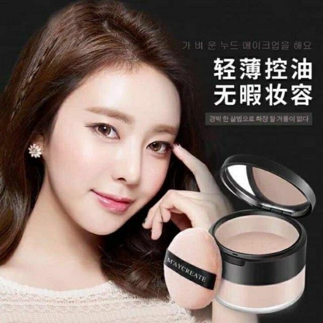 phấn phủ dạng bột mịn lớp nền Maycreate [salesale] | BigBuy360 - bigbuy360.vn