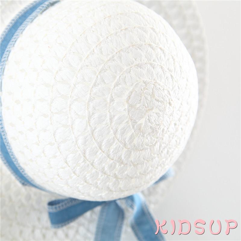 Đầm Yếm Denim Cho Bé Gái