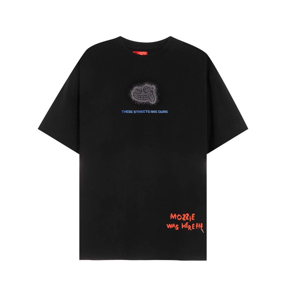ÁO THUN TAY LỞ SWE LOGOS UNISEX - GIN STORE