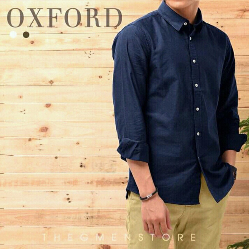 Áo Sơ mi nam Oxford hộp cao cấp xuất khẩu,Kiểu dáng Hàn Quốc vải England