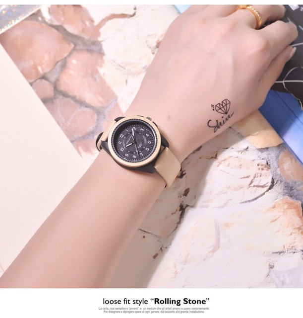 Đồng hồ nữ Doukou chính hãng dây da dẻo dai mặt thiết kế thời trang phong cách | BigBuy360 - bigbuy360.vn