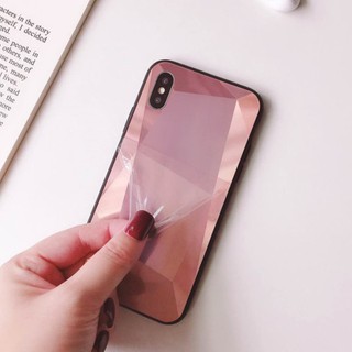 Ốp lưng Giả Kính vân KIM CƯƠNG cho iphone 6/6s/6s+/7/8/7+/8+/X/XS/MAX