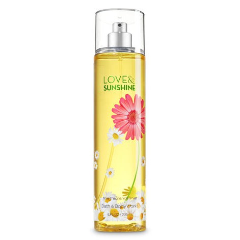 Xịt thơm Bath and Body Works Love and Sunshine