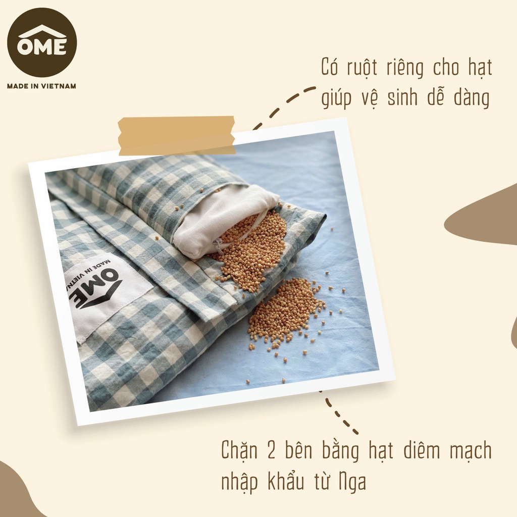 Chăn Chặn Kén 3 In 1 Ome Cho Bé Từ Sơ Sinh Chất Đũi Siêu Thoáng Giúp Bé Có Được Giấc Ngủ Ngon