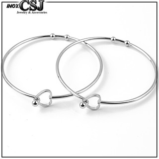 Vòng tay nữ inox trái tim nhỏ nhắn cực xinh lt413 pitaca