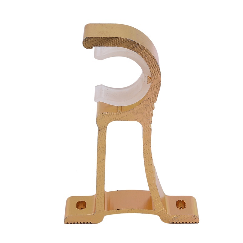 Giá gắn thanh treo rèm cửa bằng nhôm 28mm tiện lợi