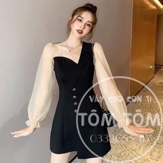 Váy cho con bú dự tiệc sang chảnh - ảnh shop chụp