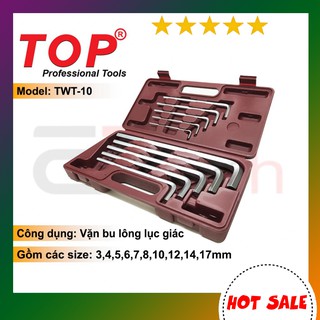 Bộ Lục giác 10 chi tiết TWT-10-INCH