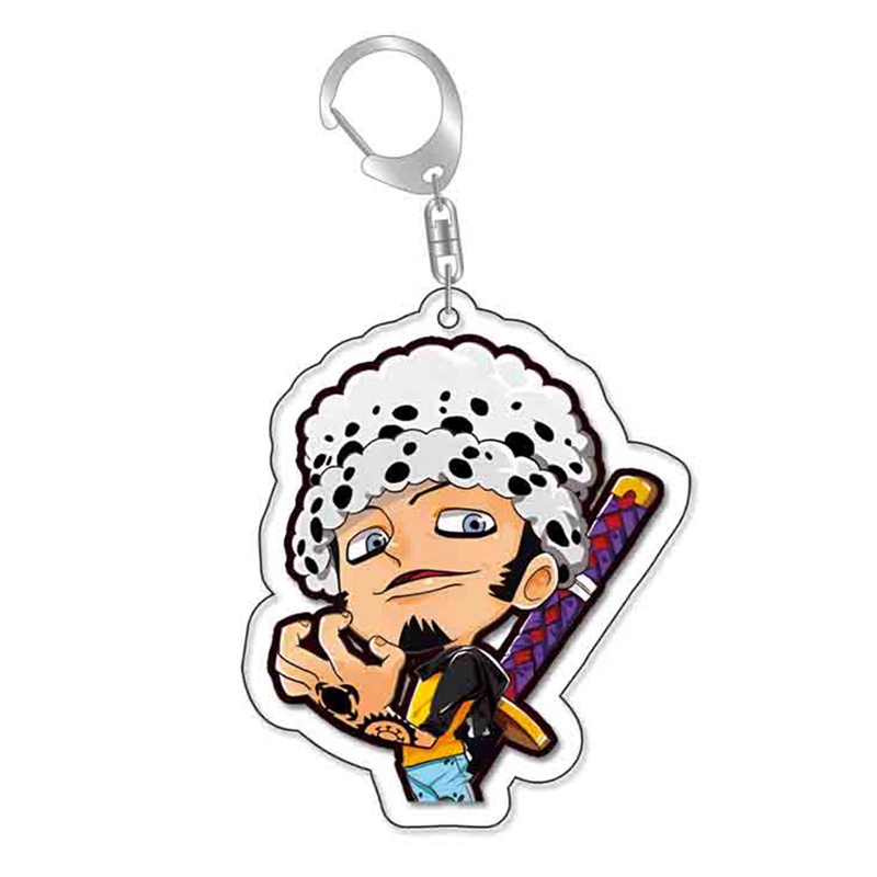 Móc Khóa Hình Nhân Vật Luffy Zoro Sanji Phim Hoạt Hình One Piece