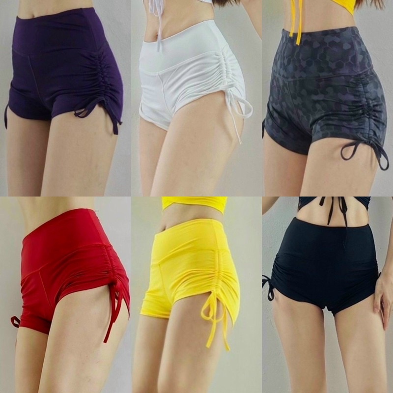 QUẦN ĐÙI RÚT DÂY NỮ TẬP GYM, NHẢY AEROBIC, ZUMBA, ĐỒ TẬP THỂ DỤC NỮ