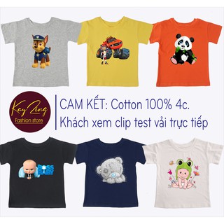 👕Áo Phông - Áo thun Bé Trai KAYZING Cotton 100% 4Chiều Thoáng Mát 1T-8T: Mã 015