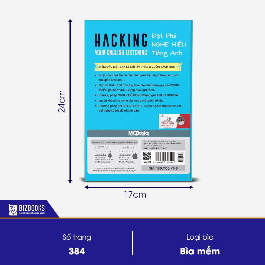 Sách Hacking your English LISTENING (Đột phá NGHE HIỂU tiếng Anh)