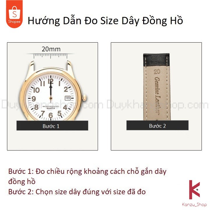 Dây Đồng Hồ Handmade Da Cá Sấu Thật Cao Cấp - Mã DD04