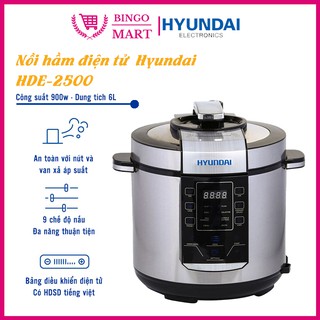 Nồi hầm điện tử Hyundai HDE 2500S 6L 900W