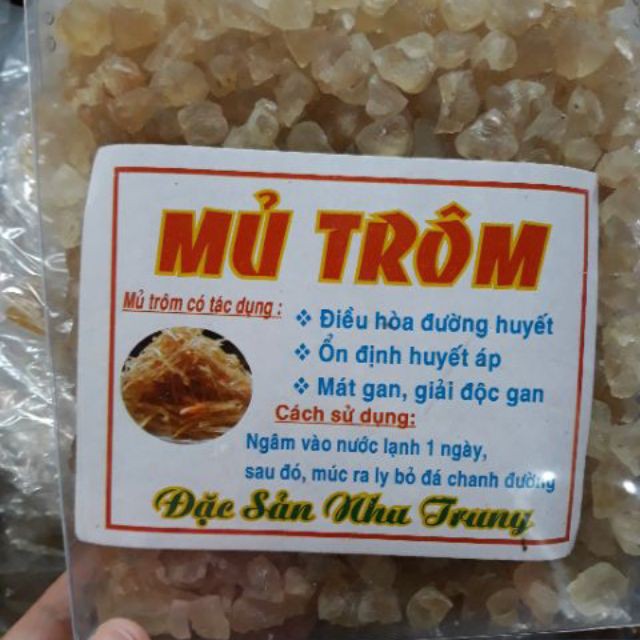 500g Mũ trôm thiên nhiên dạng viên ( chính gốc Mủ Trôm Phan Rang )