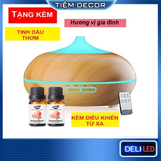 Máy Phun Sương Khuyết Tán Tinh dầu Tạo Ẩm Cao Cấp Tích Hợp Đèn Led Tặng Thêm Tinh Dầu An Toàn Cho Người Sử Dụng