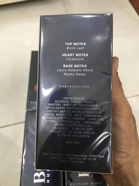 Nước hoa hugo boss bottled night 100ml full seal