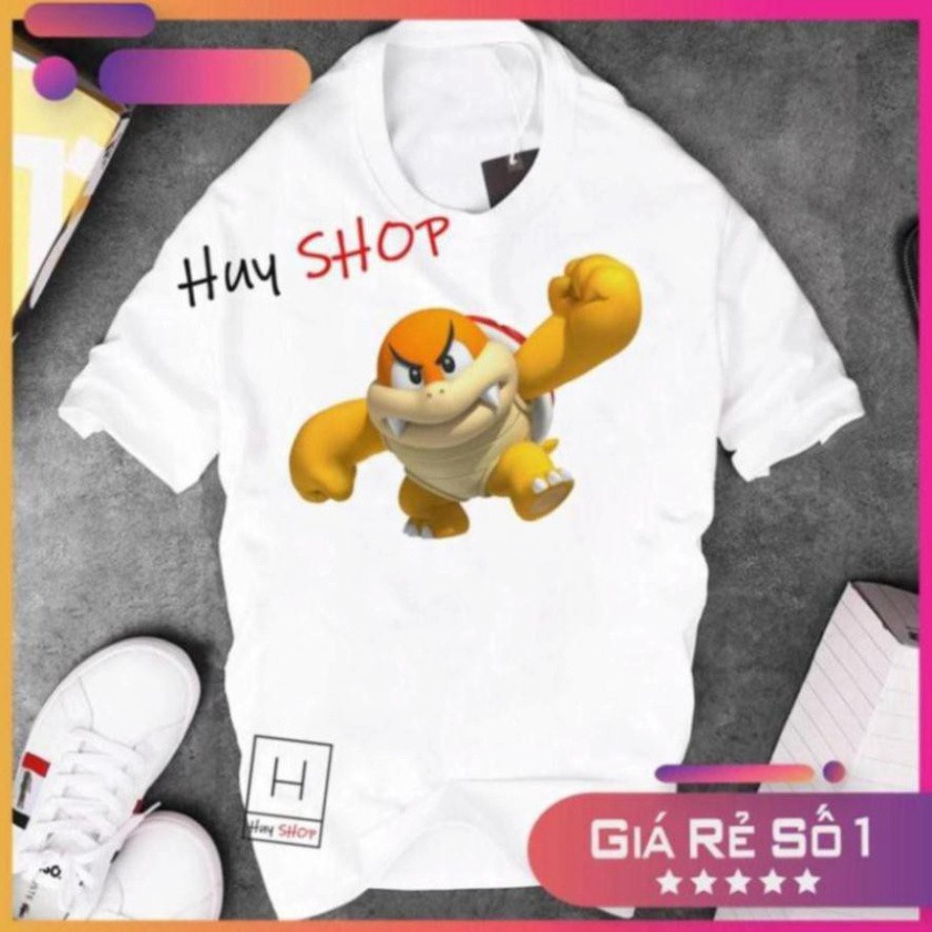 Áo thun Mario Cute dễ thương - Áo thun Hàn Quốc Unisex - Áo thun tay lỡ - Áo thun cặp đôi - Áo thun Hàn Quốc 303