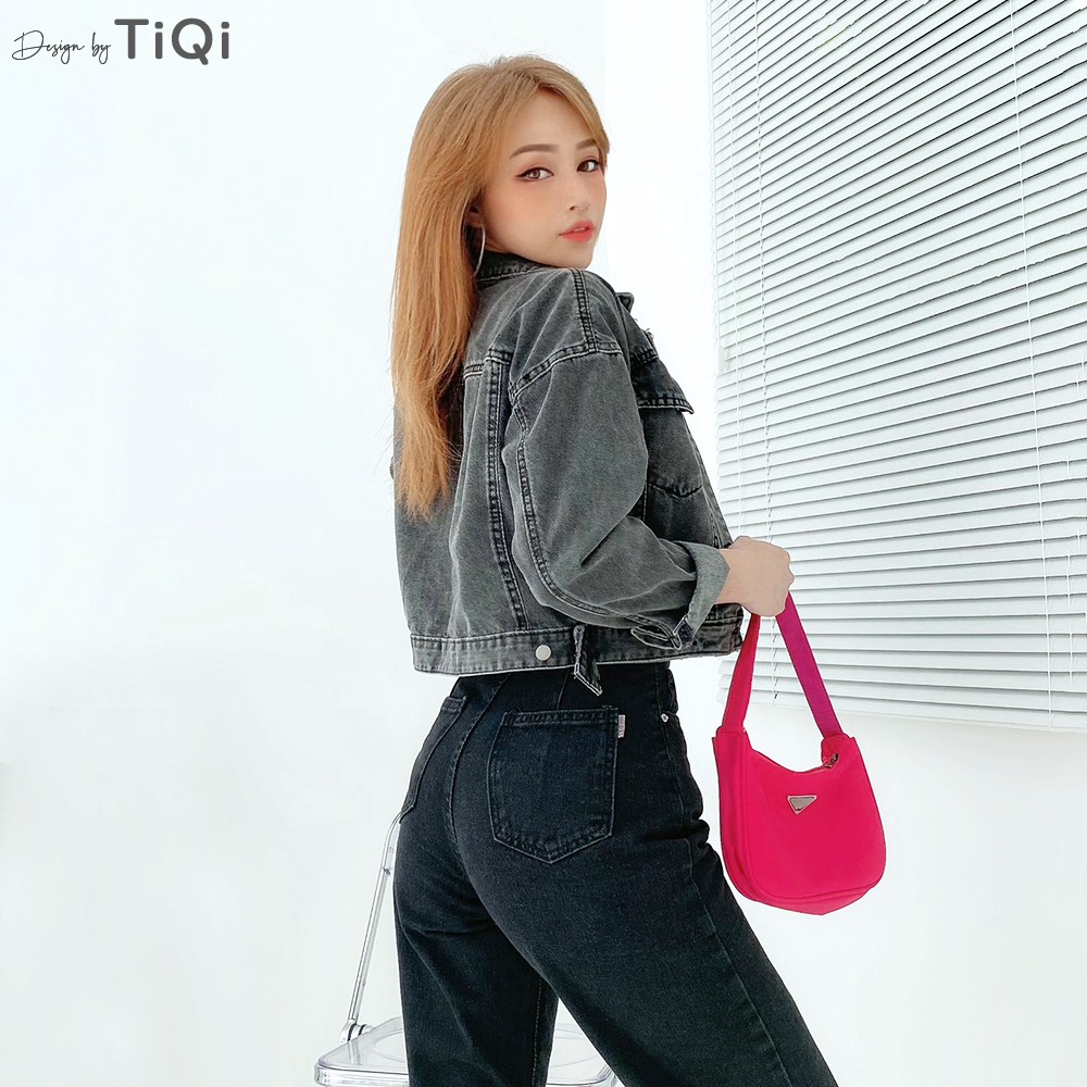 Áo khoác jean nữ nhiều màu TiQi Jeans K-801
