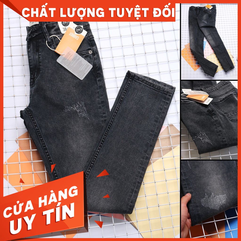 HÀNG CHẤT GIÁ CHUẨN - QJPBXN - Quần Jean Đen Xám Hiệu Gấu P&B Xước Nhẹ |  đẹp chất ngất không quất là sai lầm !