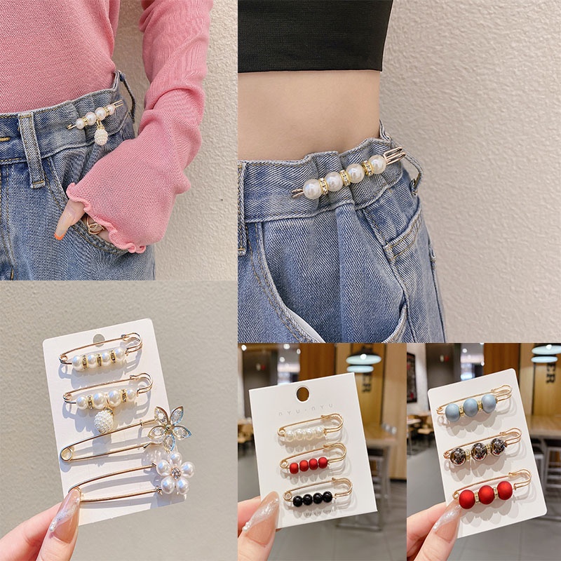 Ghim cài giữ cố định quần áo chống chói tiện dụng