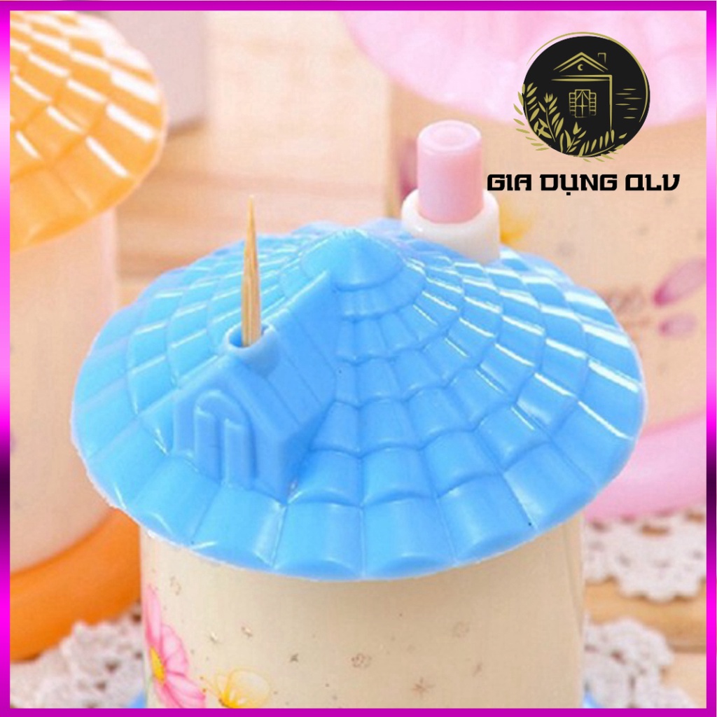Hộp đựng tăm hình căn nhà dễ thương