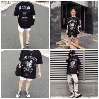 Áo thun tay lỡ Unisex Bad Habits ( có ảnh thật )