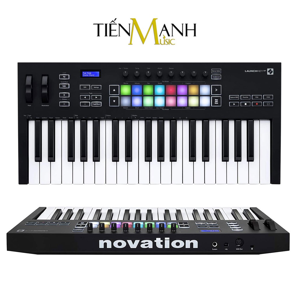 [Tặng Pedal] Novation Launchkey 37 MK3 Bàn phím sáng tác - Sản xuất âm nhạc Producer Keyboard Controller