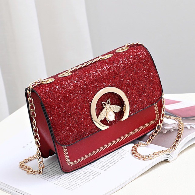 🔺 FREESHIP 🍁 Có Ảnh Thật 🍁-Túi Xách Nữ Da PU Cao Cấp  Hàn Quốc - Màu Trắng ,Đen.