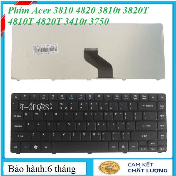 Bàn phím Acer 3810 4820 3810t 3820T 4810T 4820T 3410t 3750 - HÀNG NHẬP KHẨU