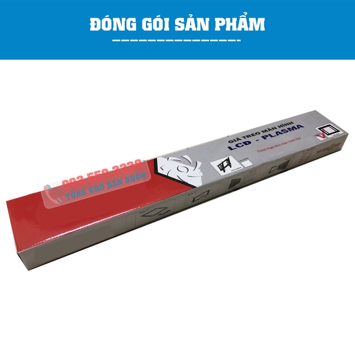 Giá Treo Tivi Phẳng Sát Tường K7 50 - 55 - 60 - 65 Inch - Khung Treo Tivi Sắt Siêu Dày Loại 1