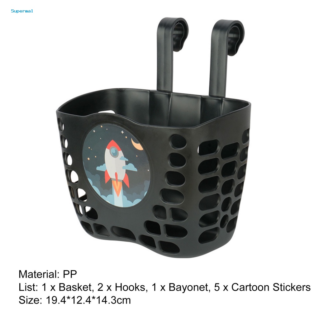 Giỏ Nhựa Thay Thế Dành Cho Xe Đạp Trẻ Em