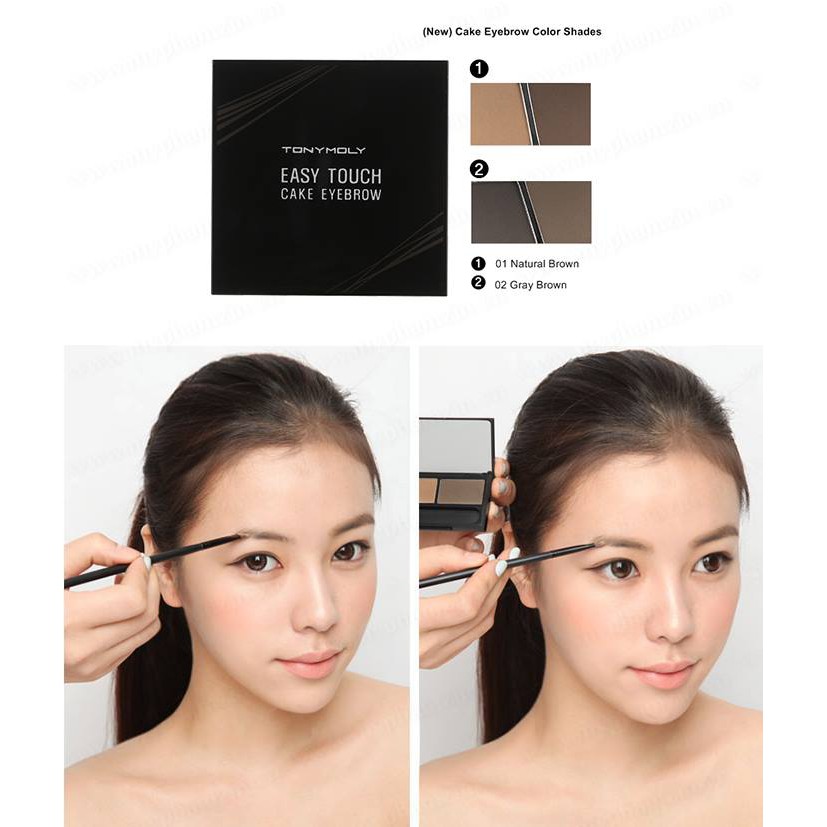 Bột Tán Lông Mày Tonymoly / Easy Touch Cake Eyebrow