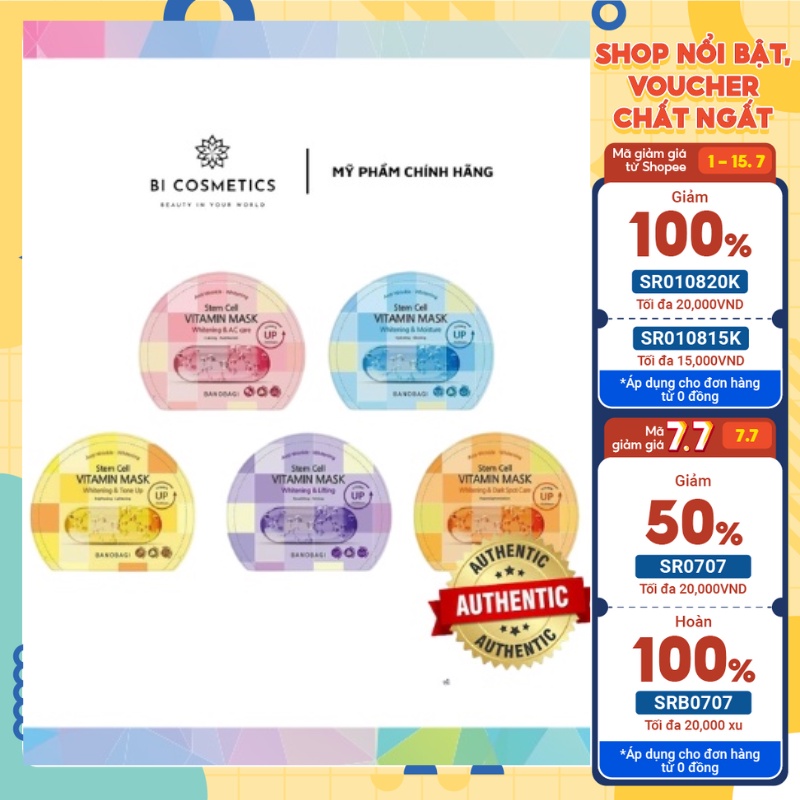 Mặt Nạ Banobagi Stem Cell