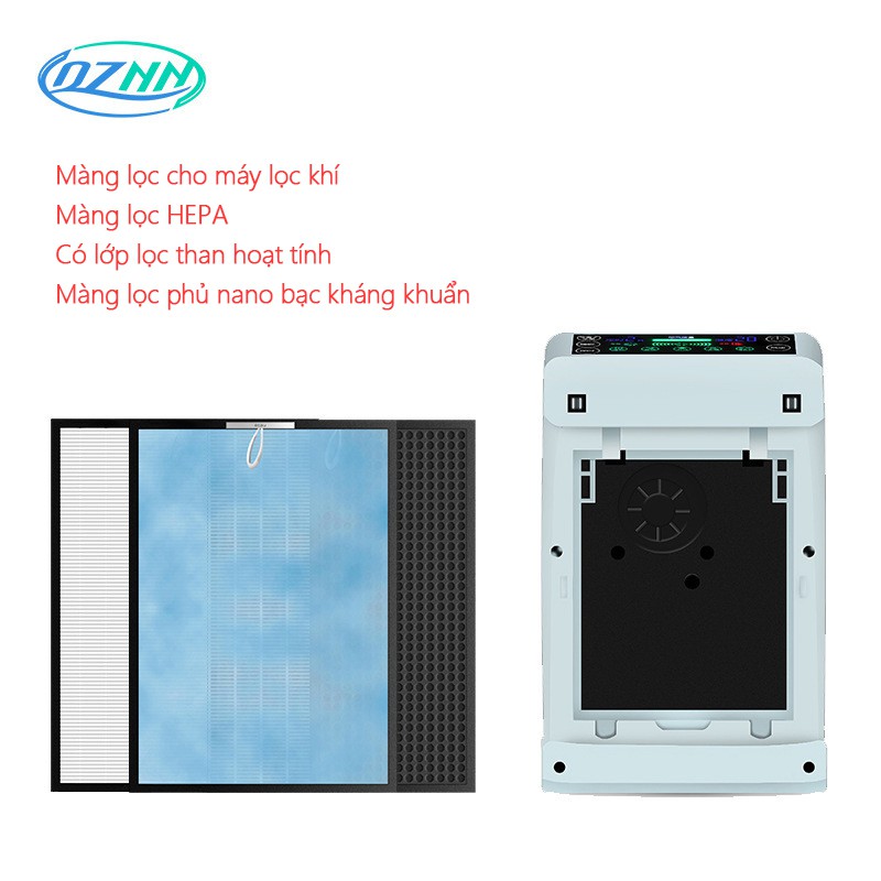 Màng lọc lưới lọc không khí màng lọc cho loại bỏ khói thuốc, bụi mịn PM2.5, formaldehy OT225