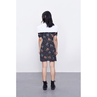 Đầm hoa đen Urban Revivo (thay tag)