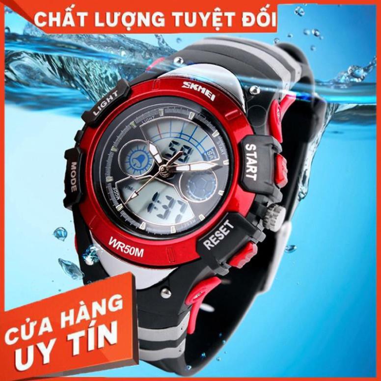 Đồng hồ trẻ em Skmei 0998 mặt điện tử dây cao su [BÃO SALE] [GIÁ SĨ] | BigBuy360 - bigbuy360.vn