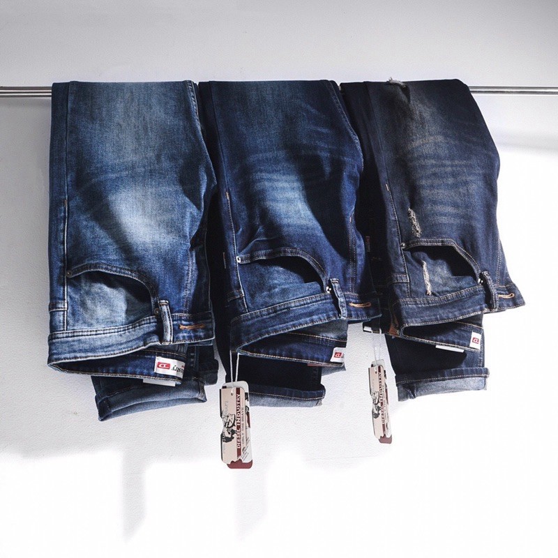 Quần jean nam xuất xịn 03 màu thời trang - jean co giãn Hải An Jeans