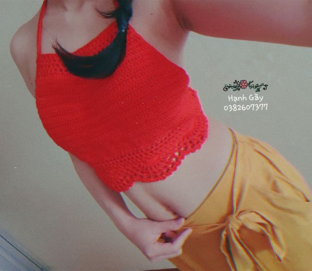 Áo len móc đi biển (Ảnh tự chụp thật) | BigBuy360 - bigbuy360.vn